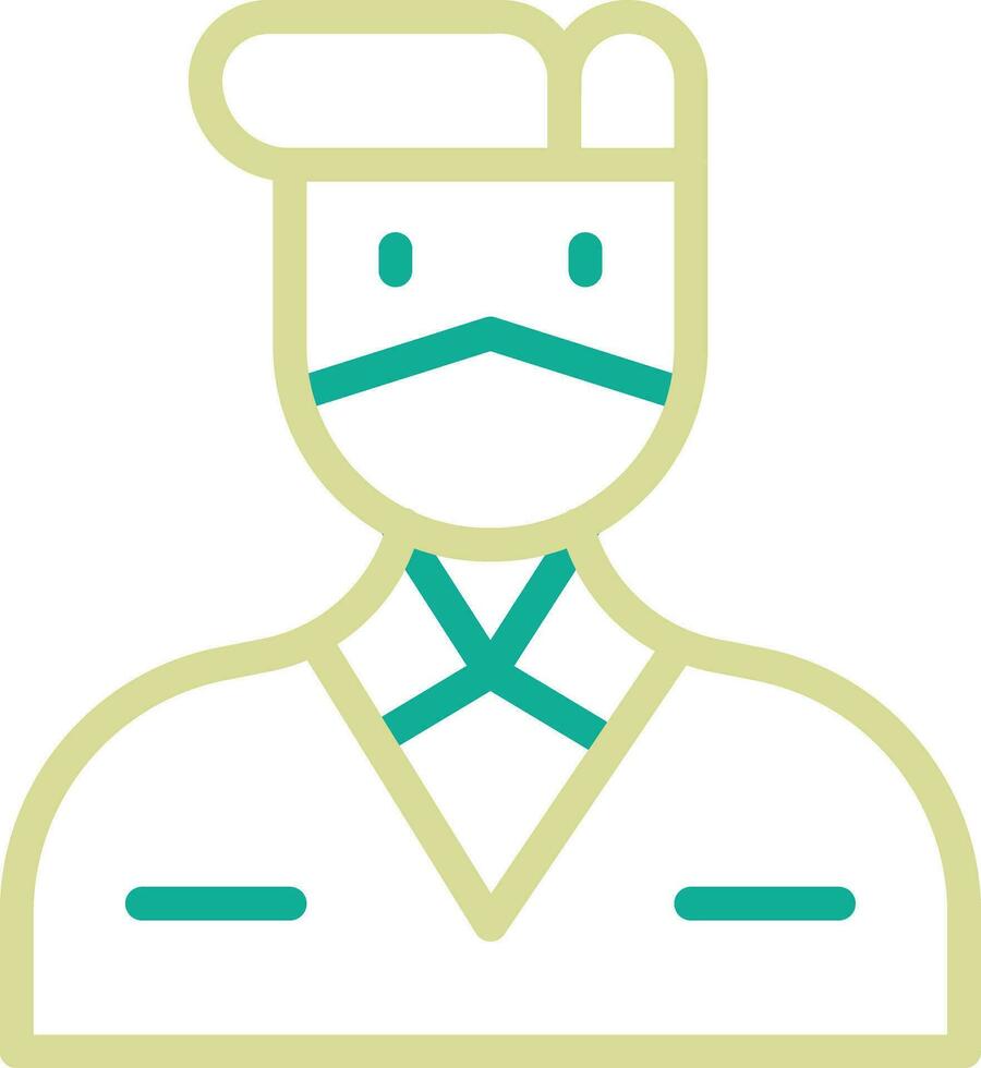 Male Dentist Vector Icon