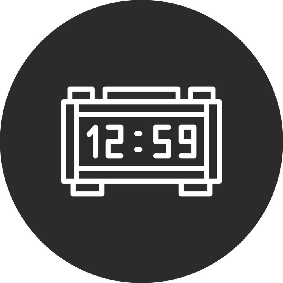 icono de vector de reloj