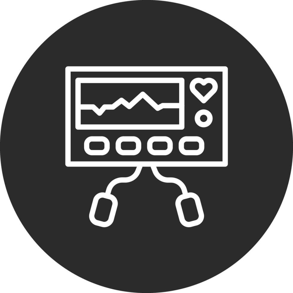 desfibrilador vector icono