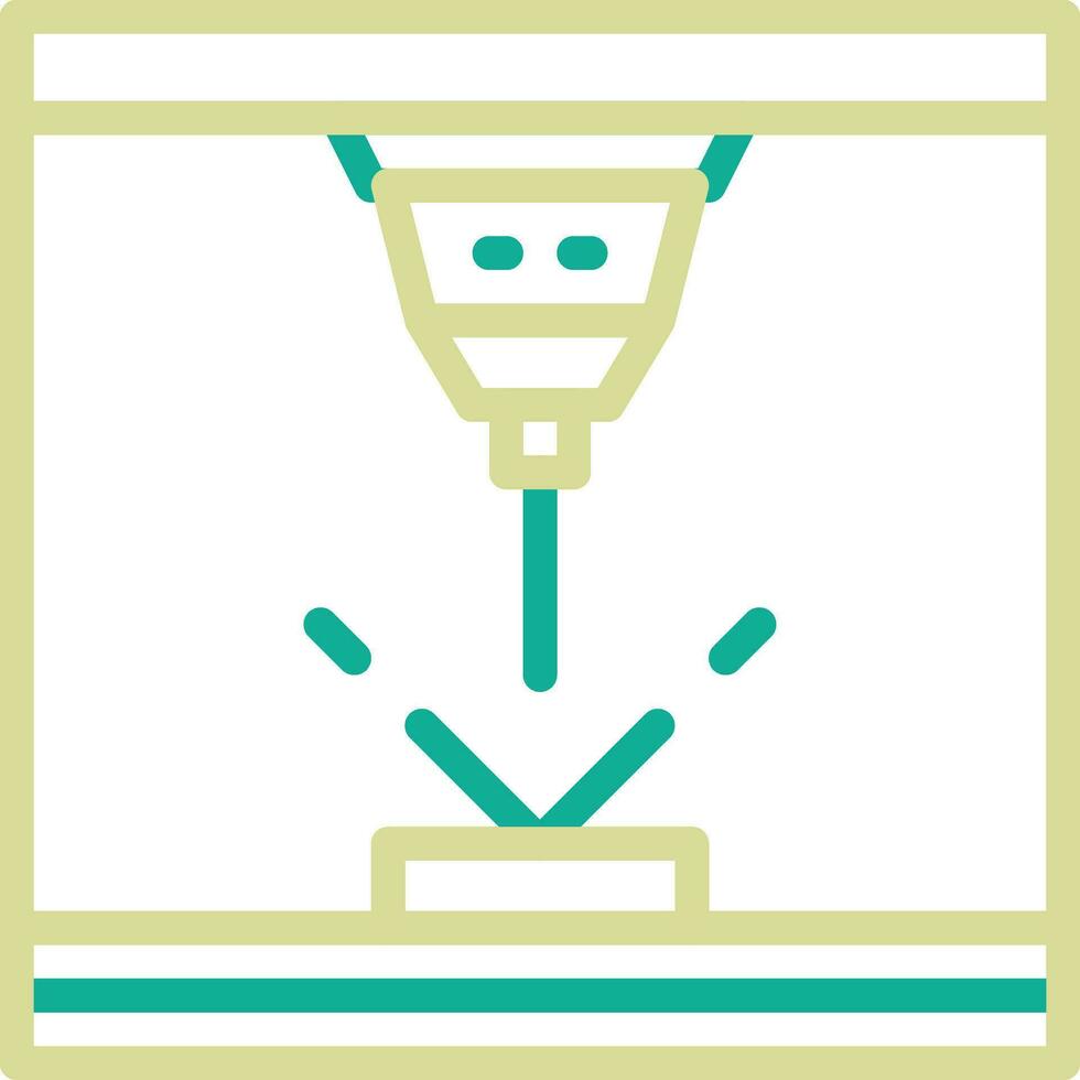 Plasma Laser Vector Icon
