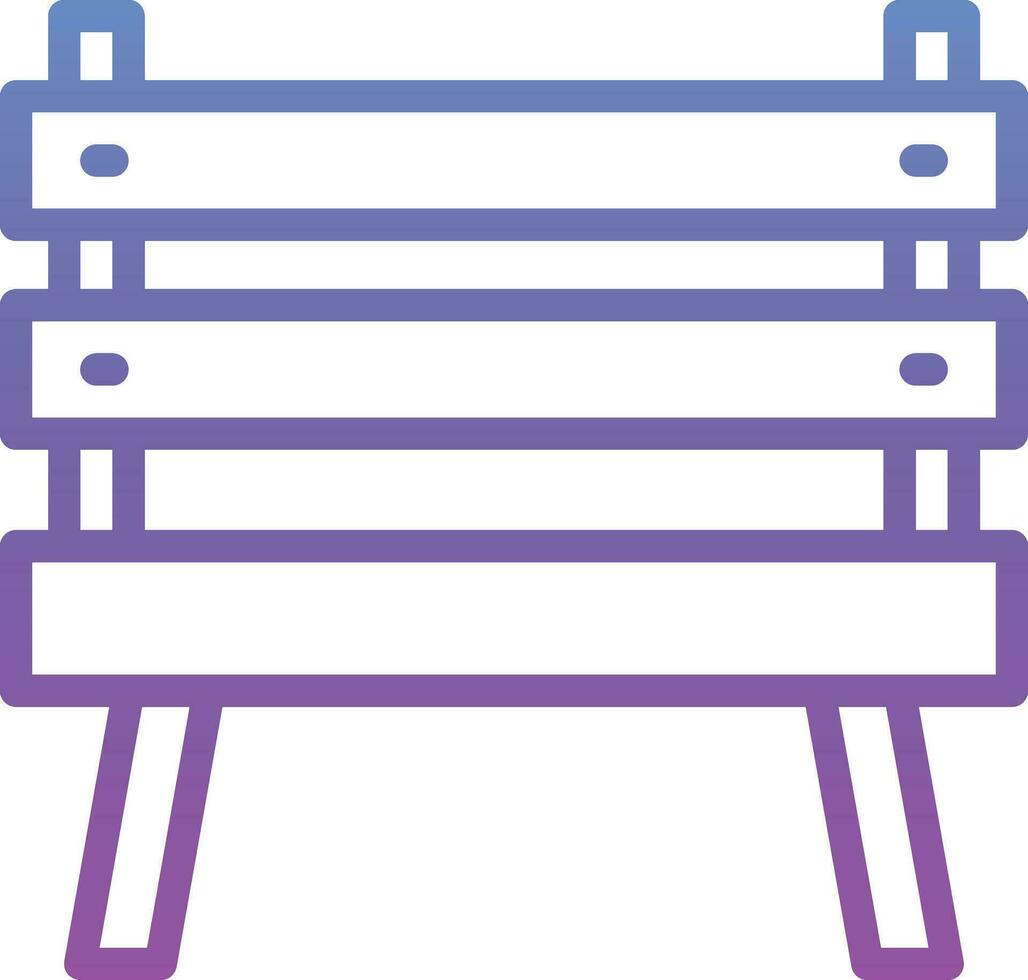 Bench Vector Icon