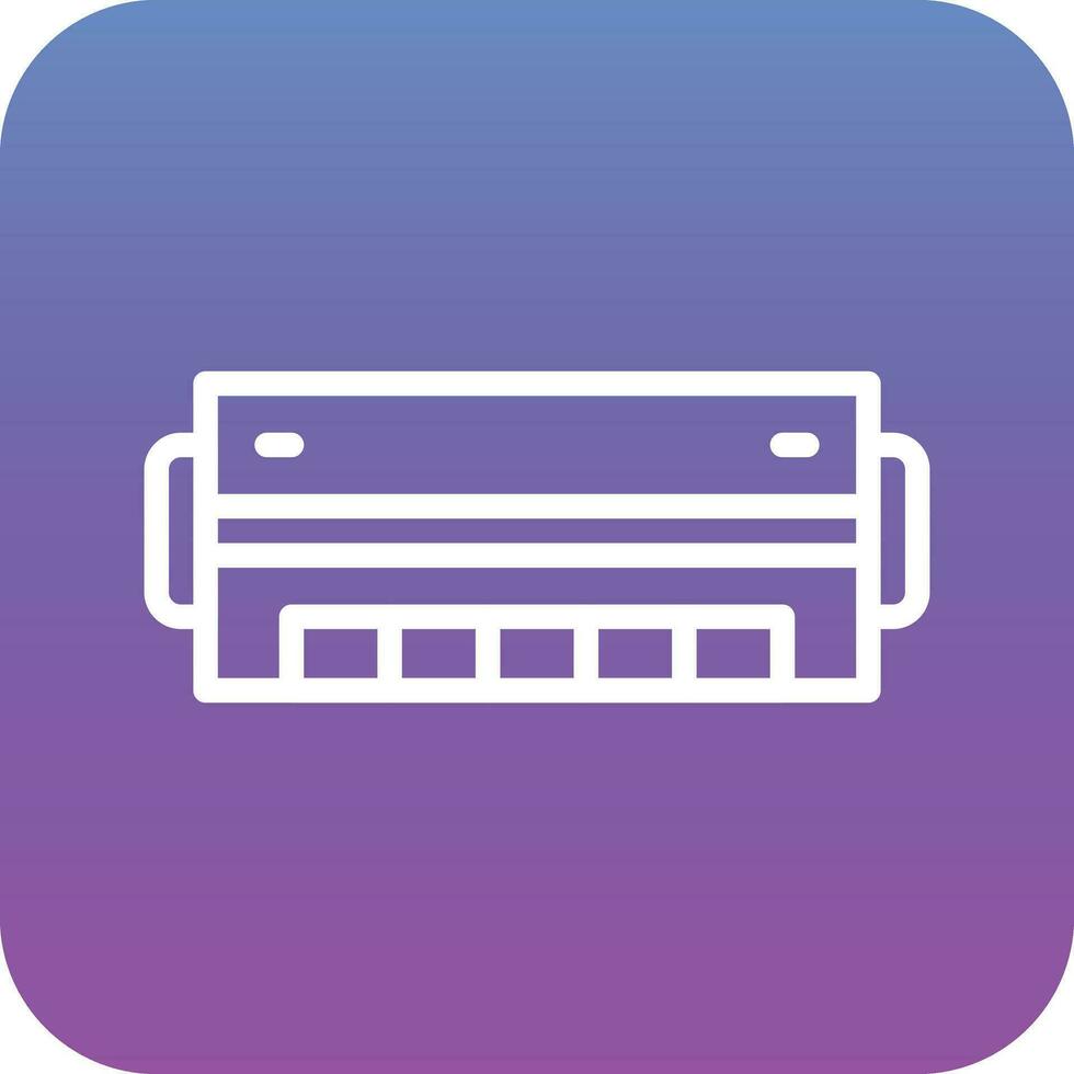 Harmonica Vector Icon