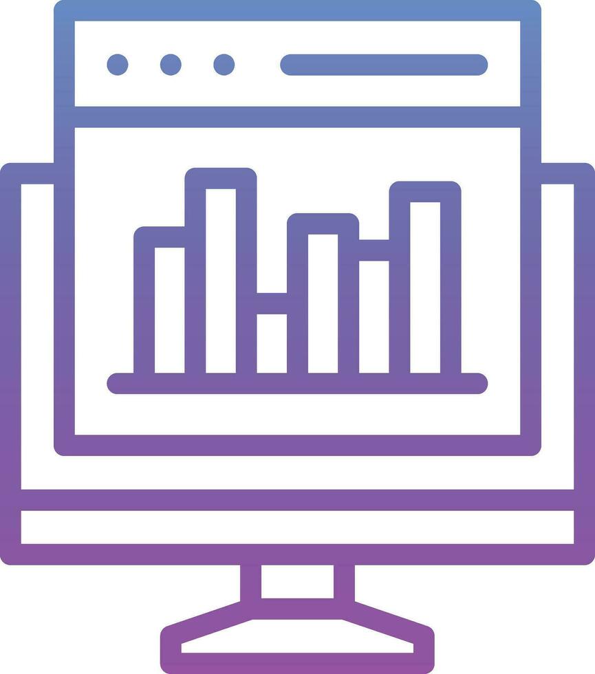 Website Dashboard Vector Icon
