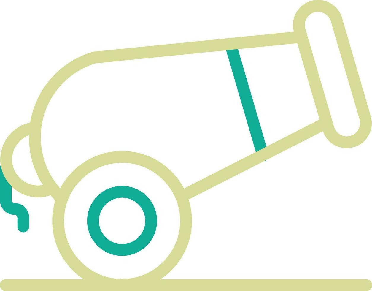Pirate Cannon Vector Icon