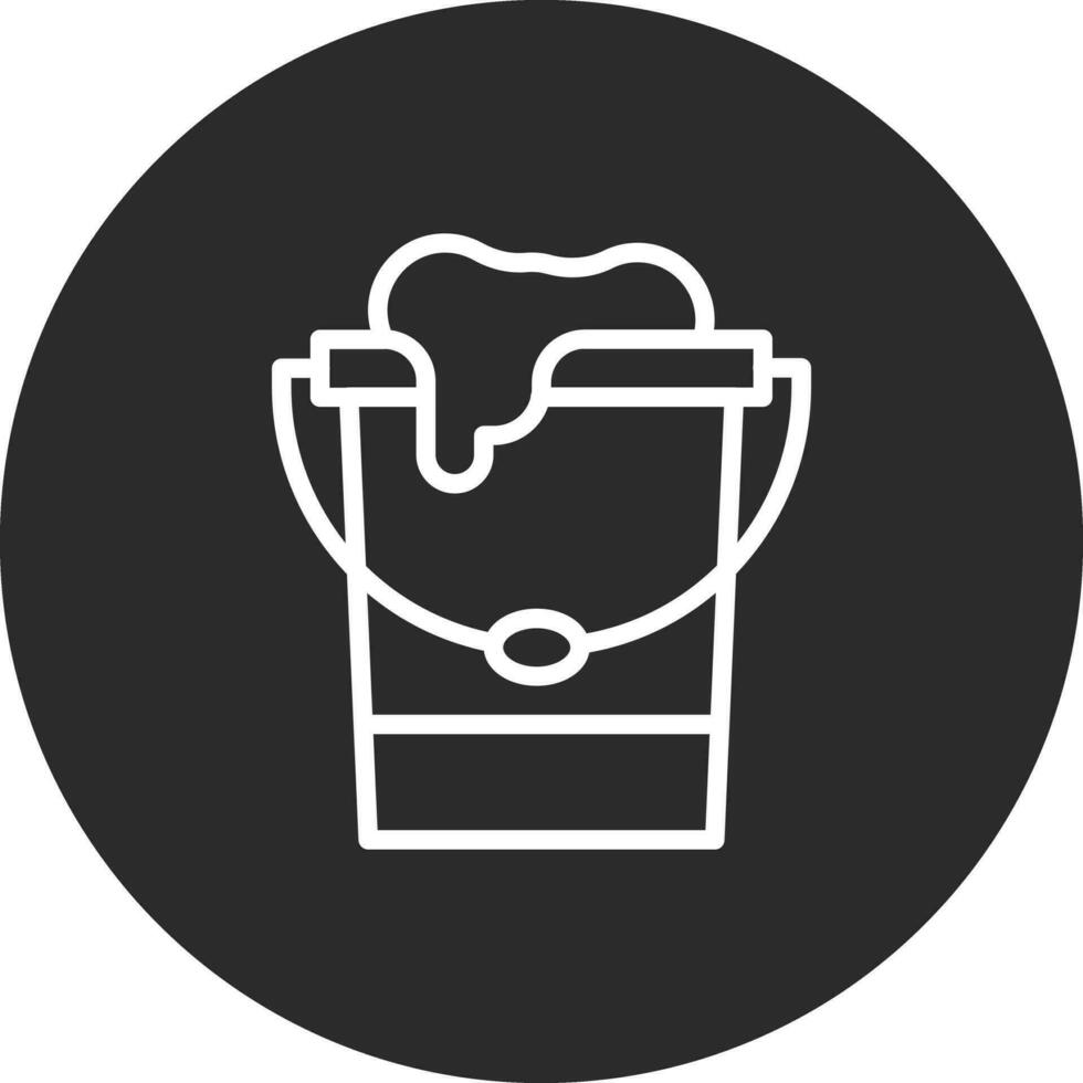 Water Bucket Vector Icon