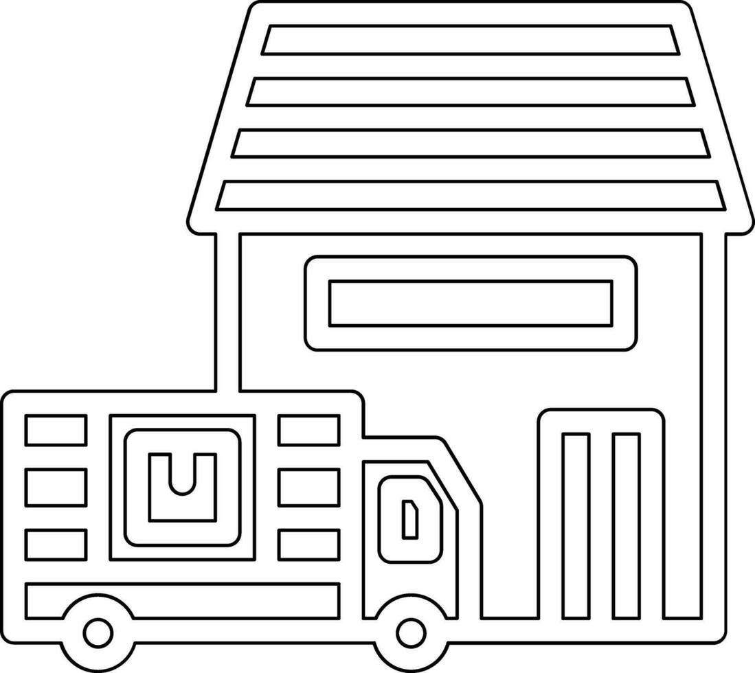 Home Delivery Vector Icon