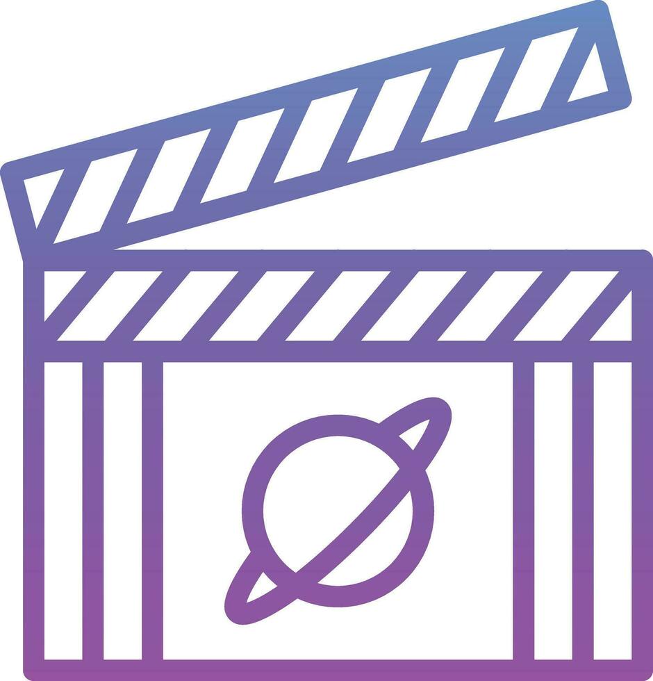 Sci fi Movie Vector Icon