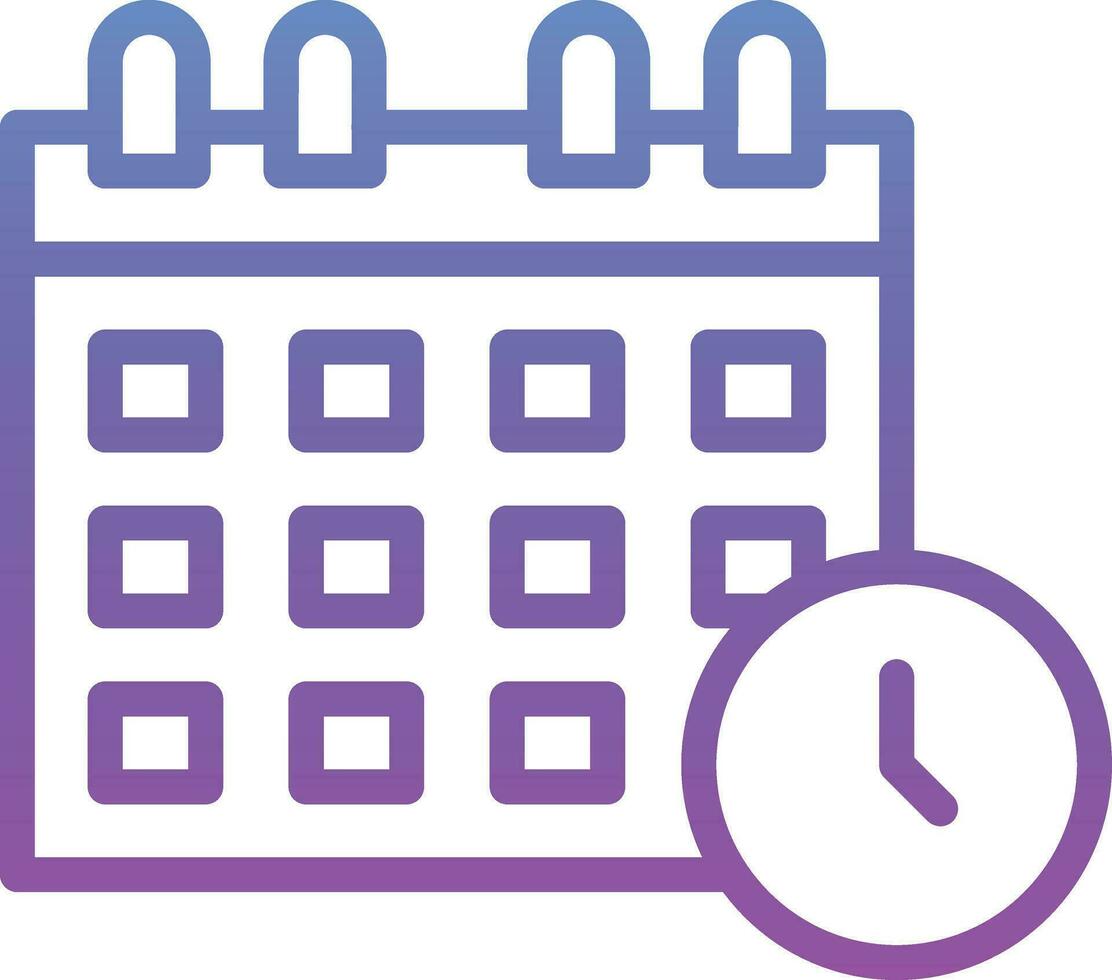 Schedule Vector Icon