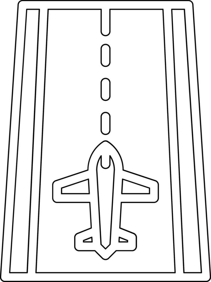 Runway Vector Icon