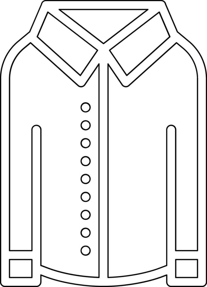 Long Sleeves Shirt Vector Icon