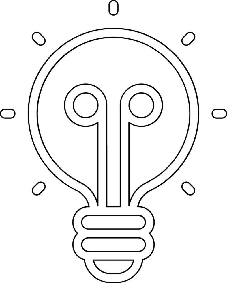 Light Bulb Vector Icon