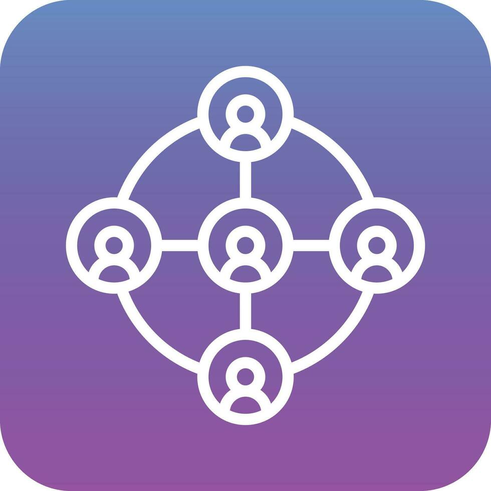 User Connection Vector Icon