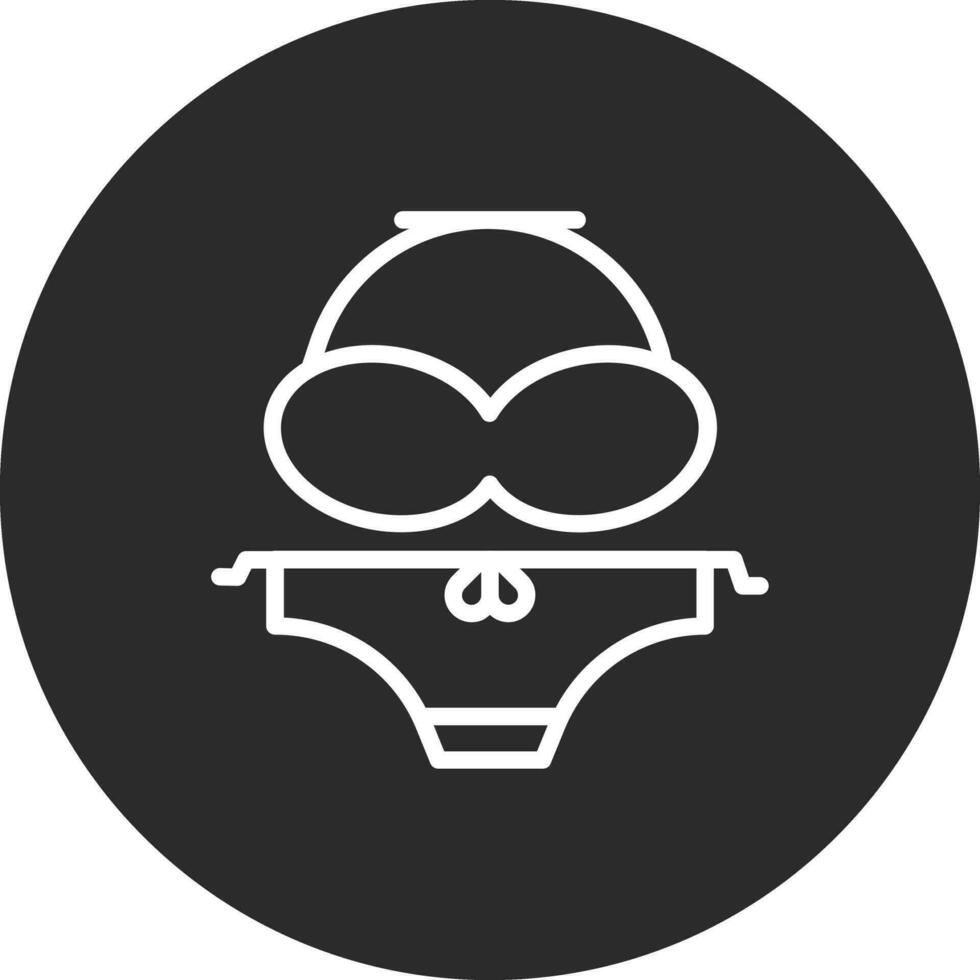 Women Swimsuit Vector Icon