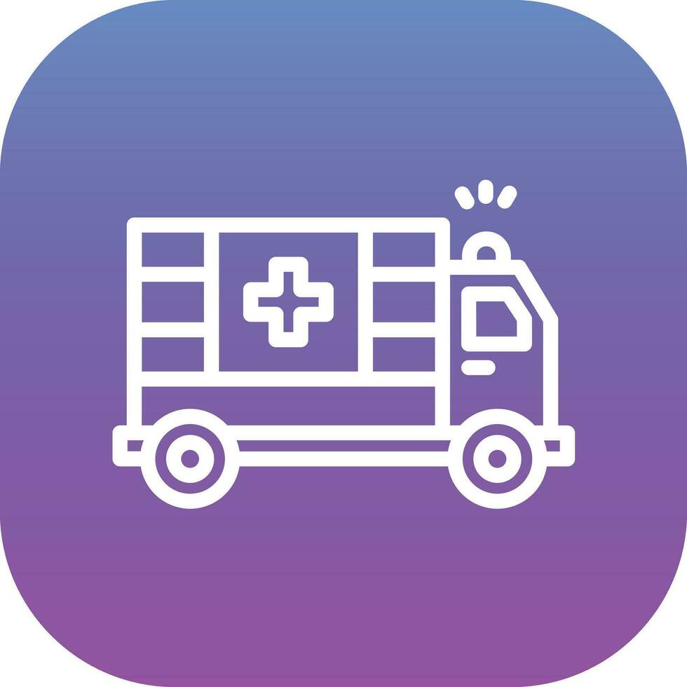 Ambulance Vector Icon