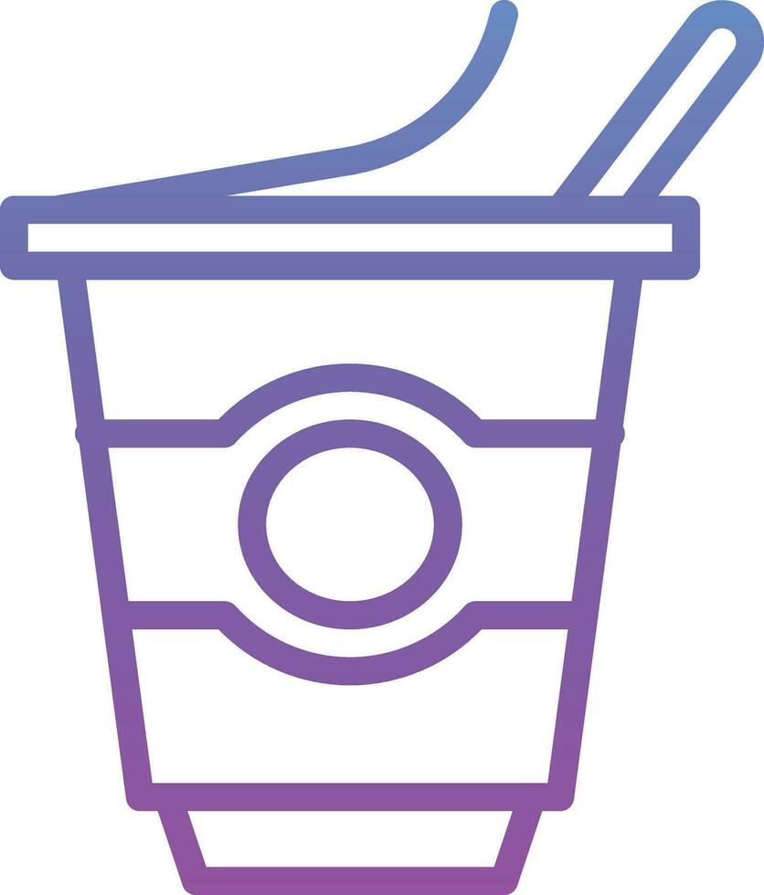 Yogurt Vector Icon