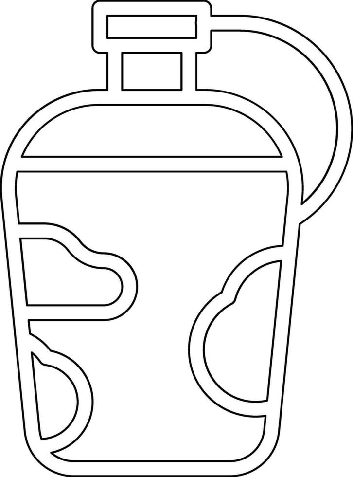 Army Canteen Vector Icon