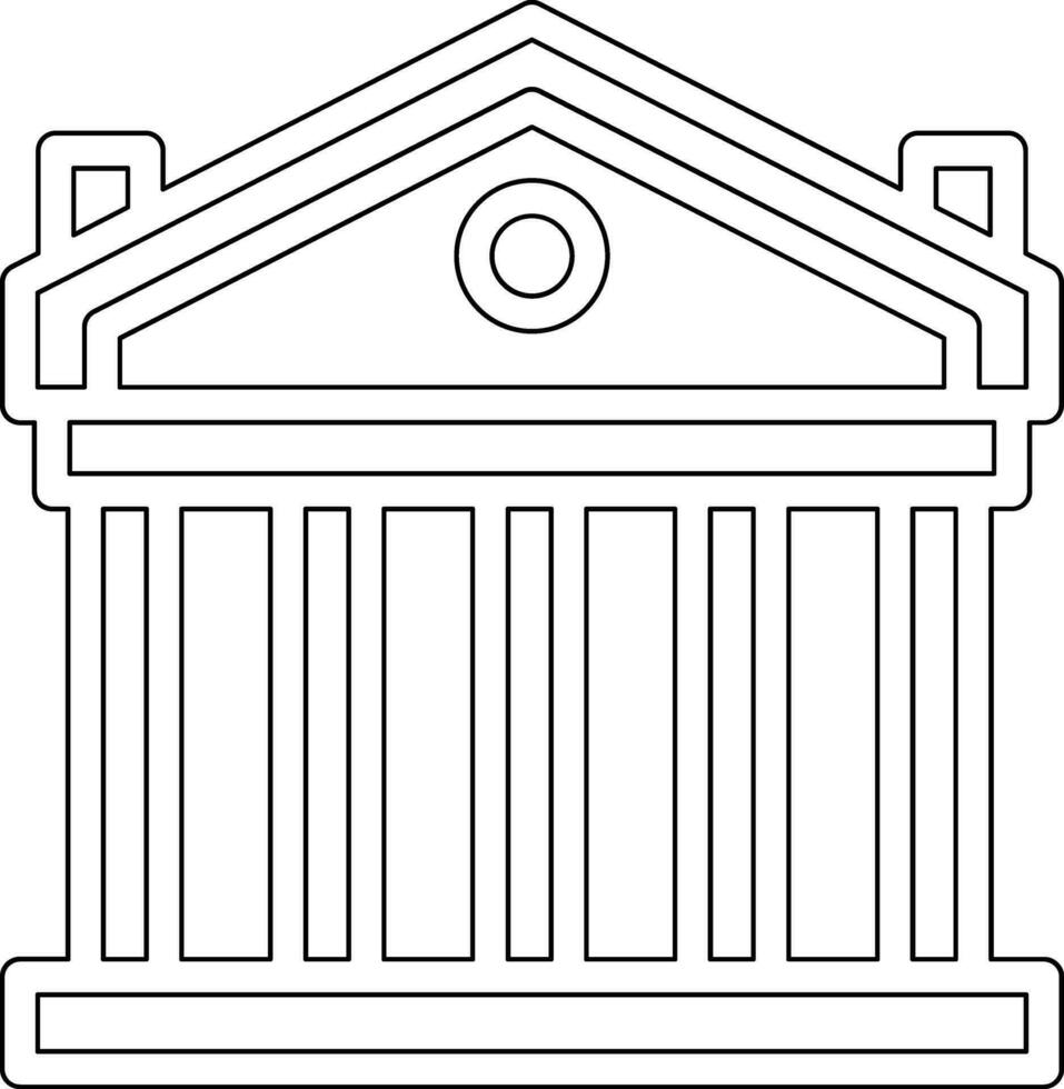 Parthenon Vector Icon