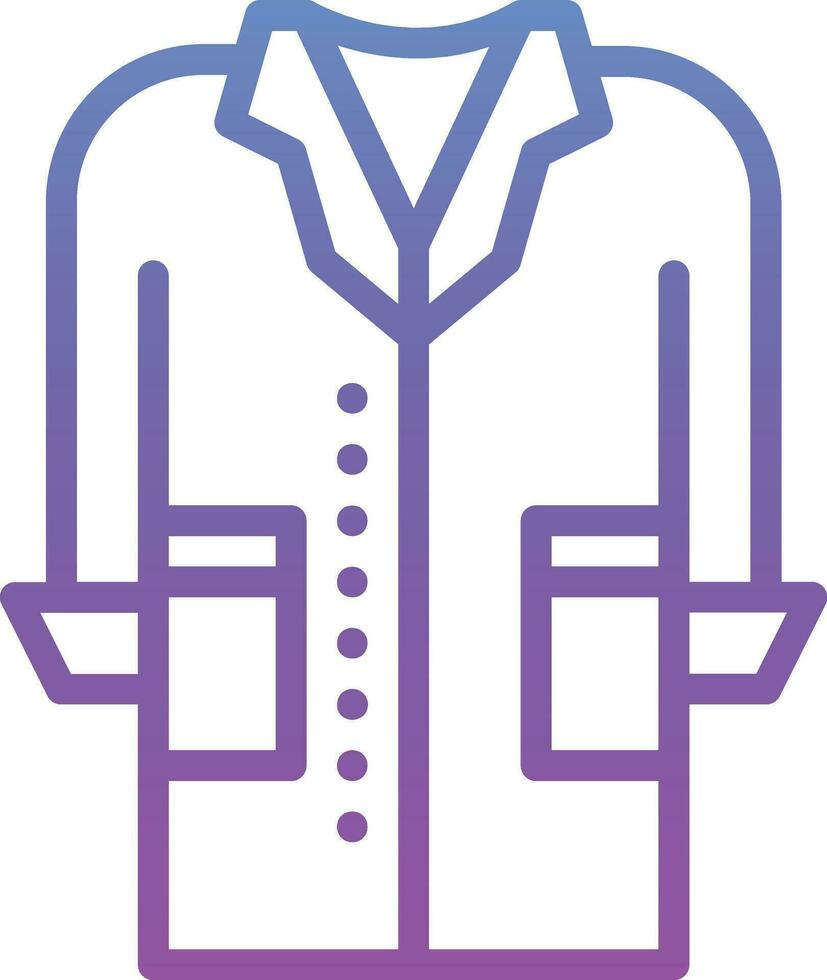 Lab Coat Vector Icon