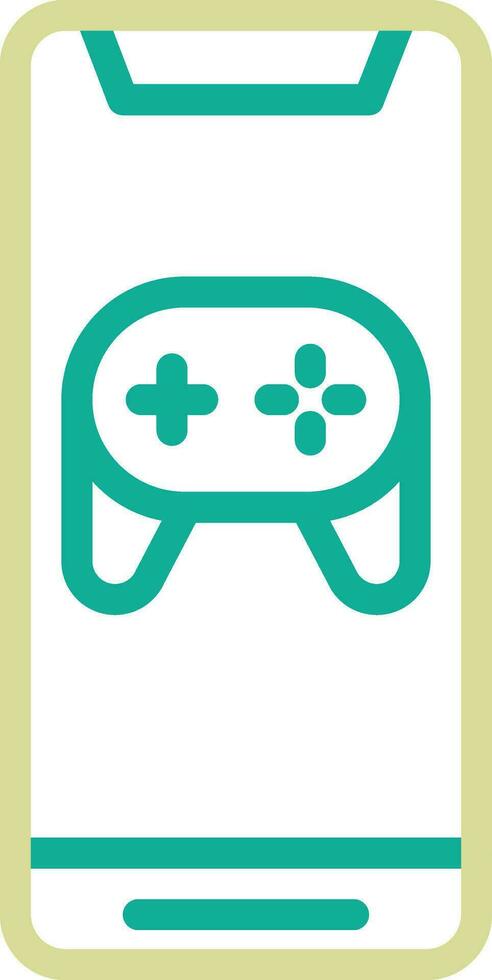 Mobile Game Console Vector Icon