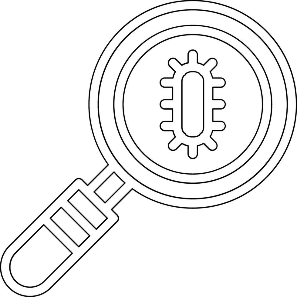 Virus Scan Vector Icon