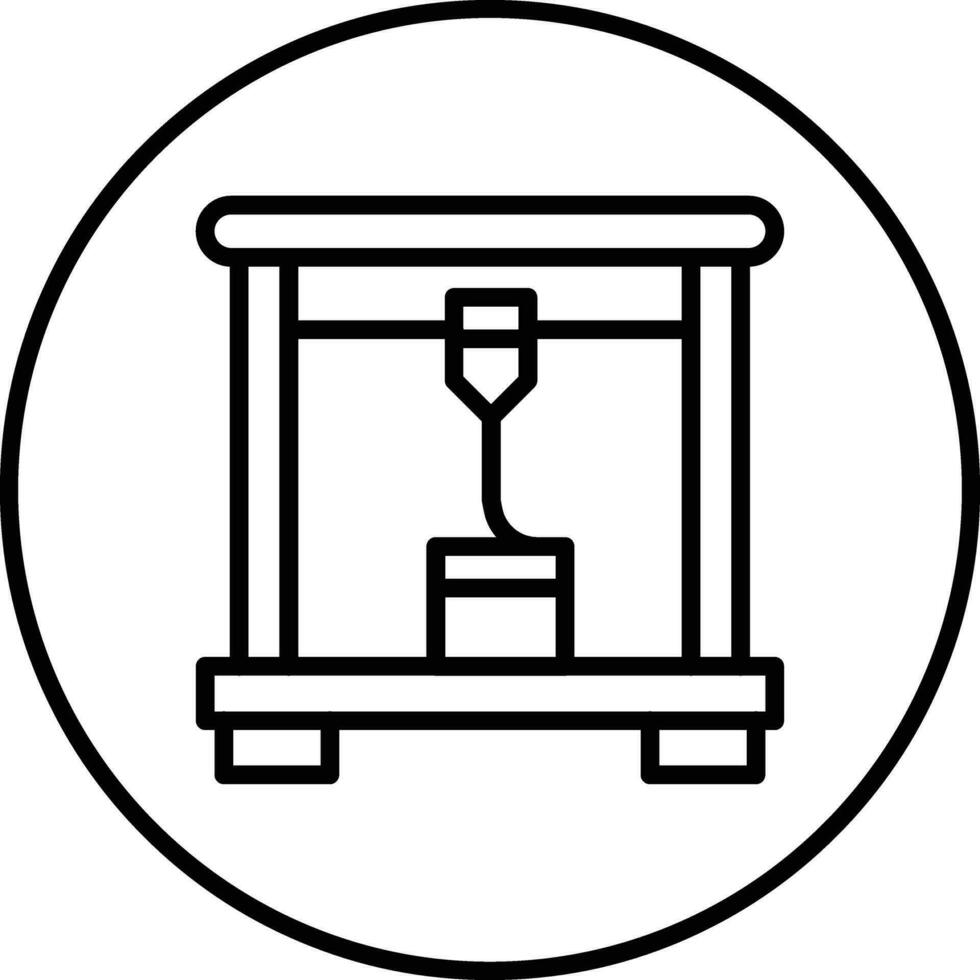 3d Printer Vector Icon