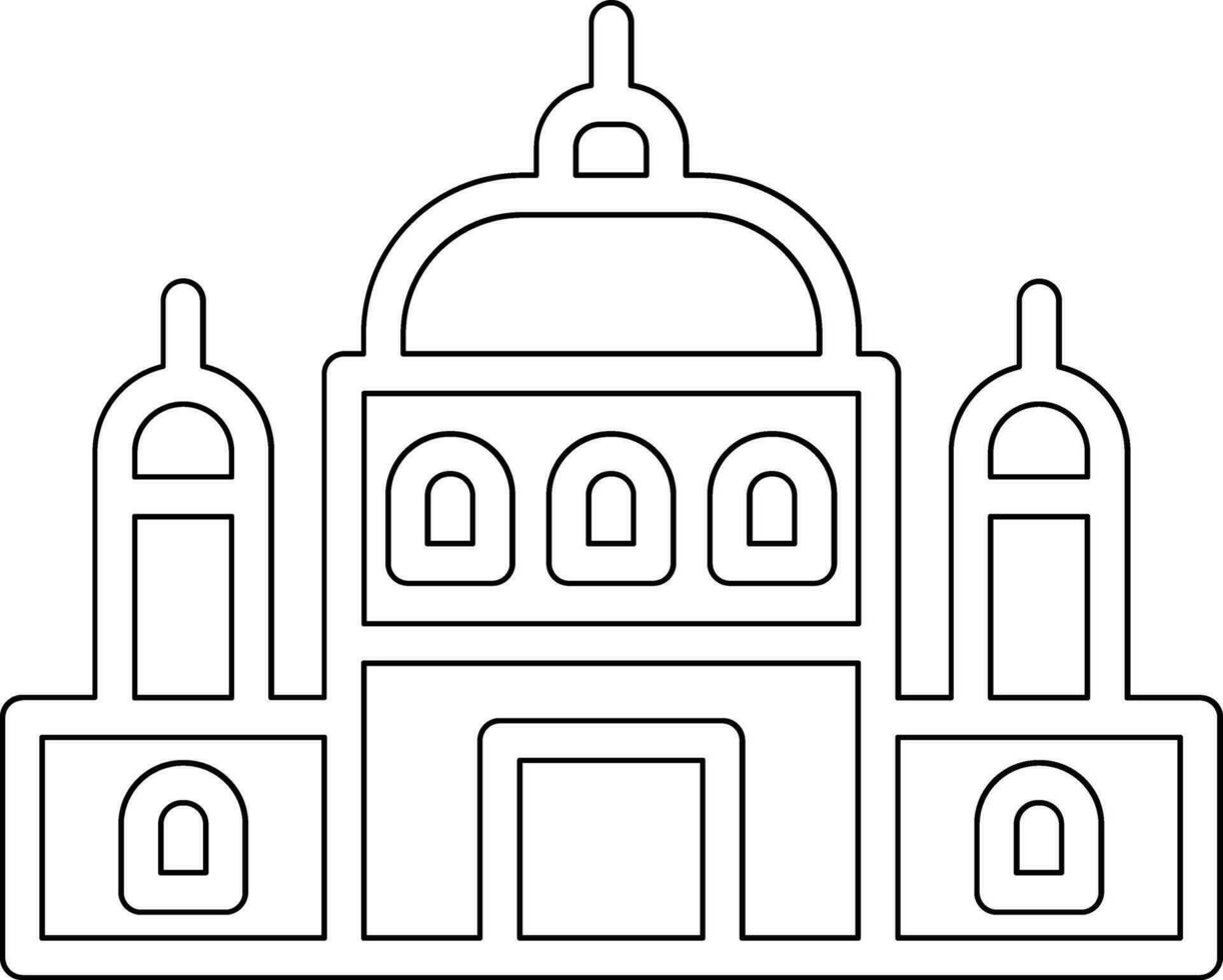 Desert Palace Vector Icon