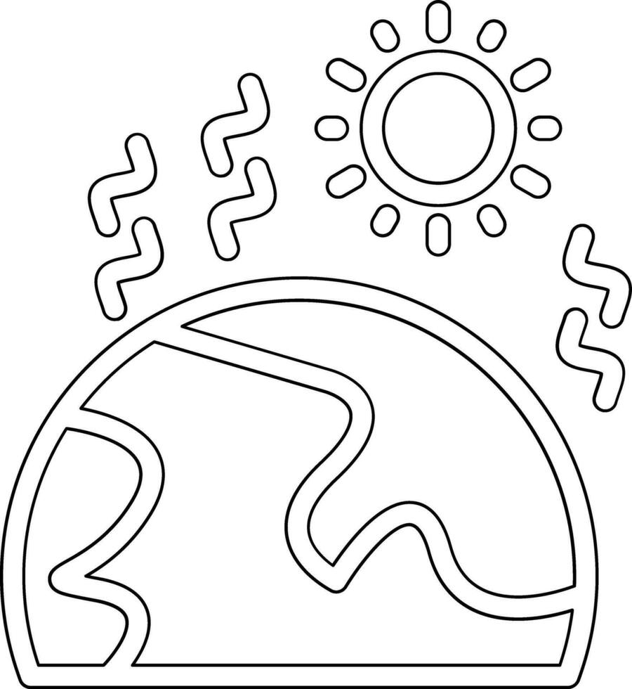 Greenhouse Effect Vector Icon