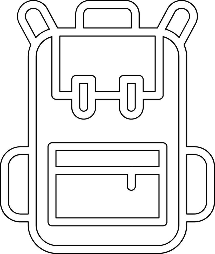 Backpack Vector Icon
