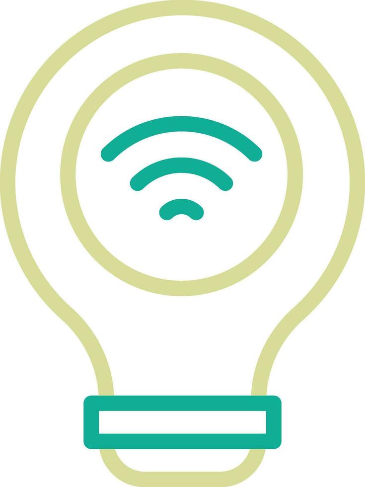 Smart Bulb Vector Icon
