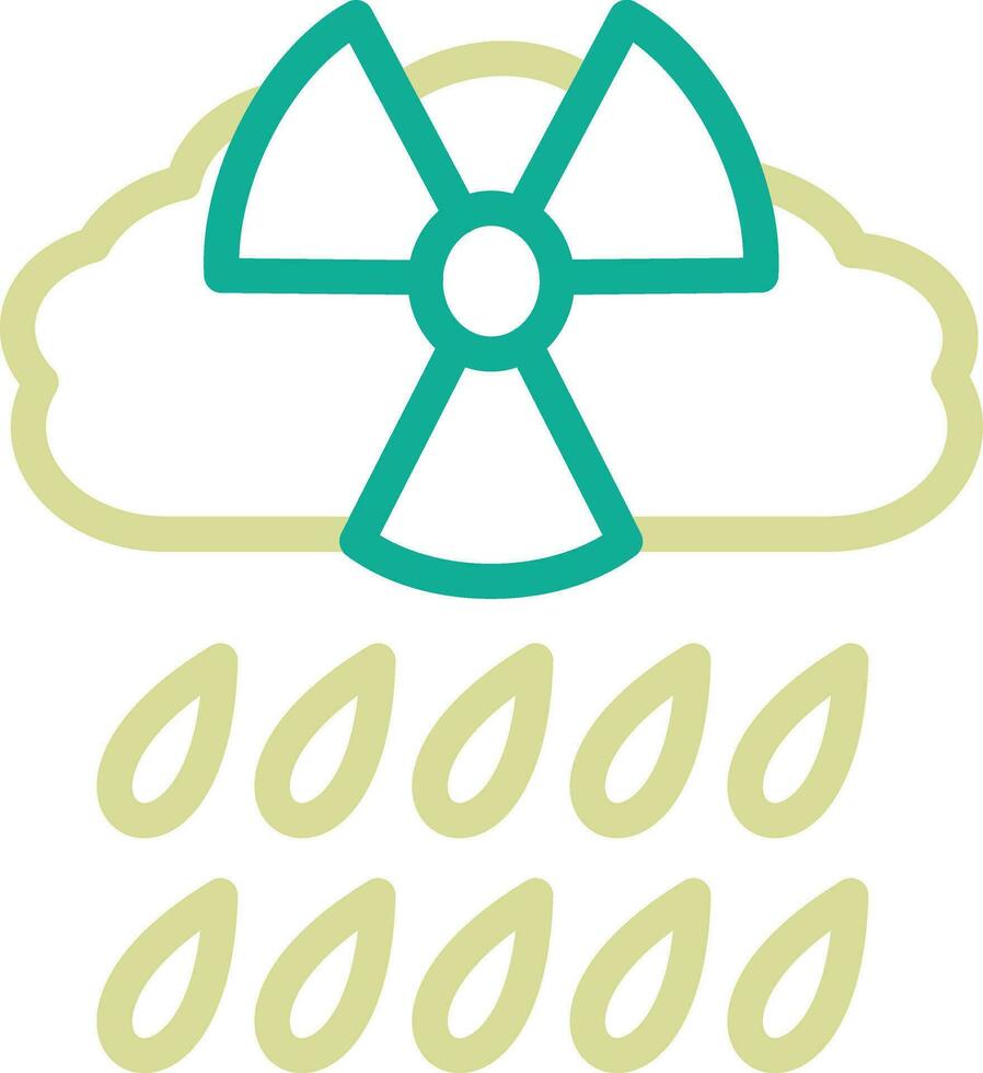 Acid Rain Vector Icon