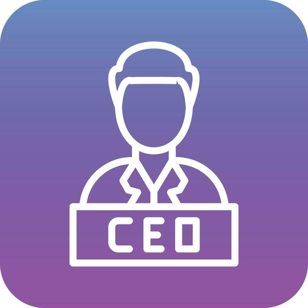 CEO Vector Icon