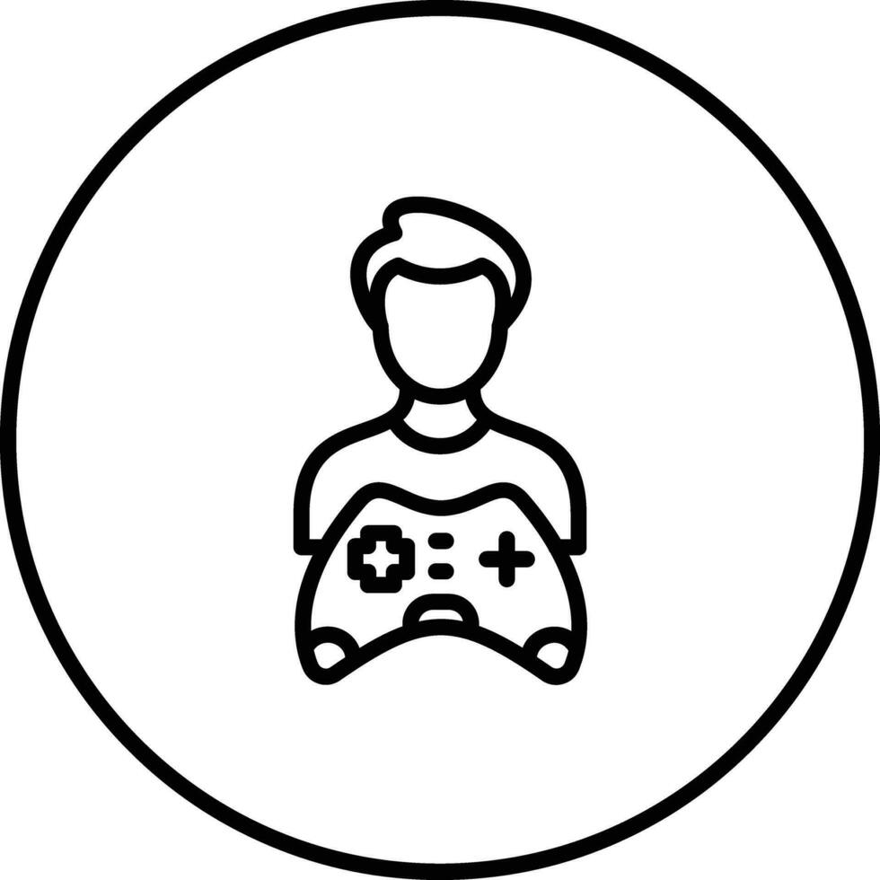 Gamer Vector Icon
