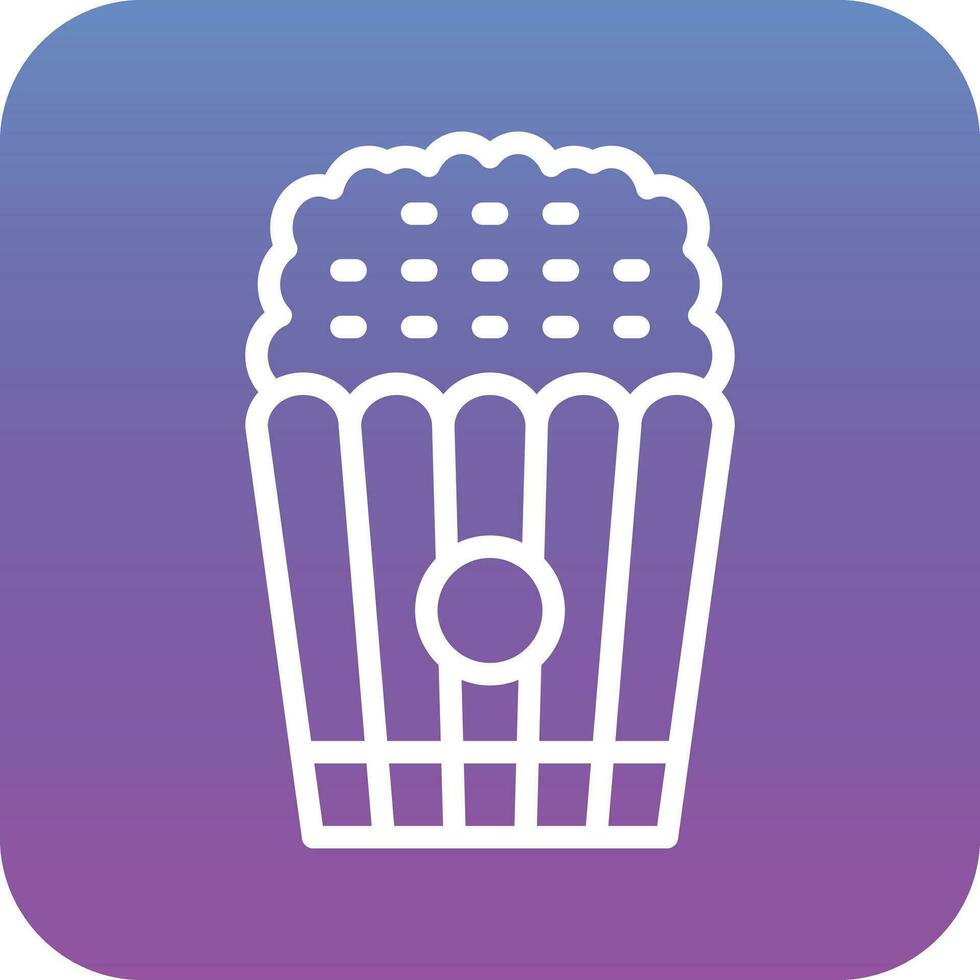 Popcorn Vector Icon
