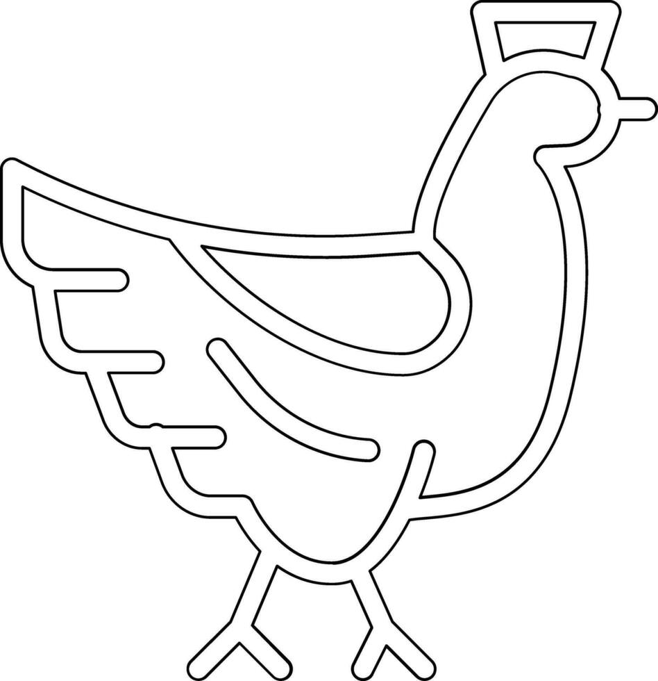 Chicken Vector Icon