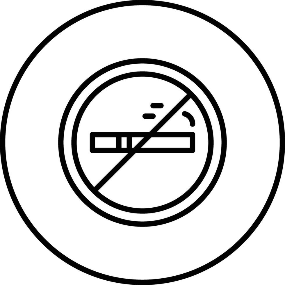 No Smoking Vector Icon