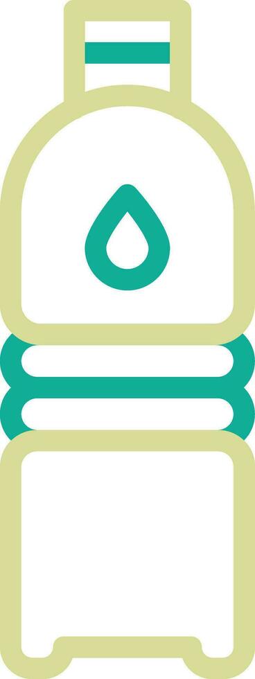 icono de vector de botella de agua