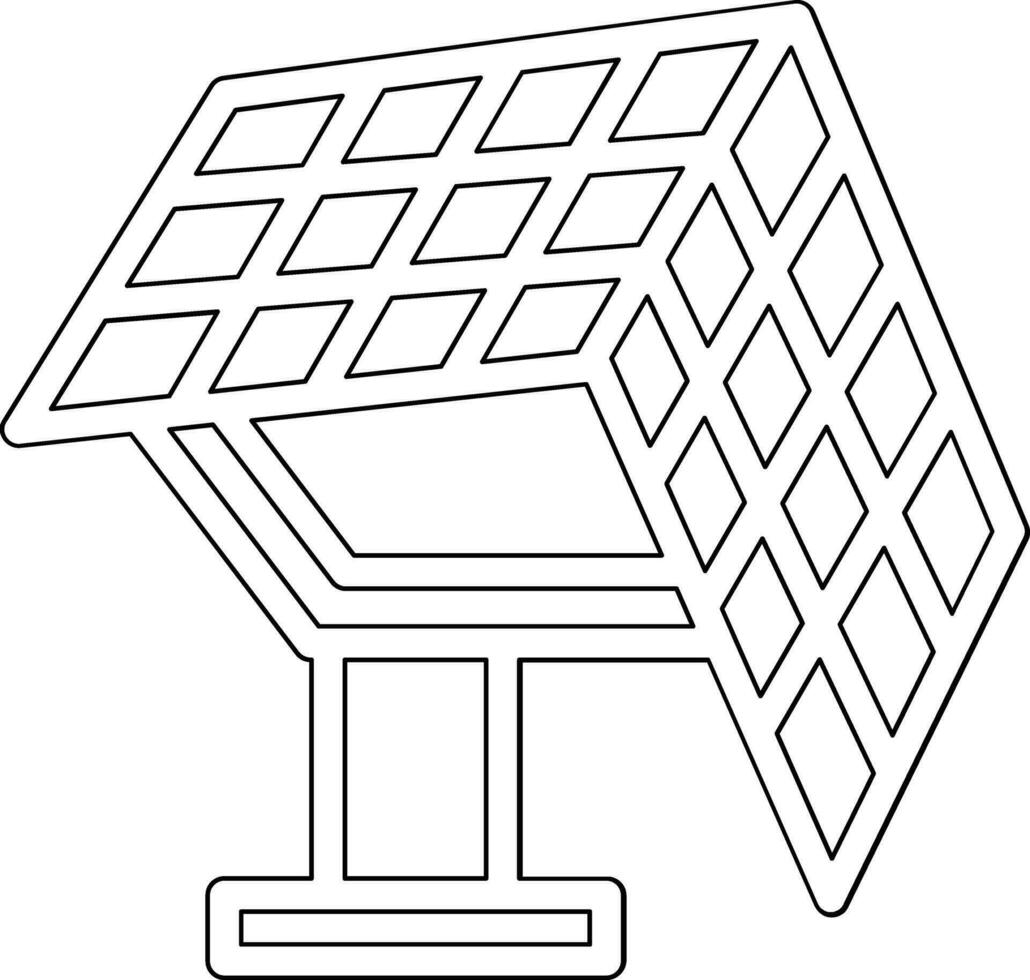 Solar Panel Vector Icon
