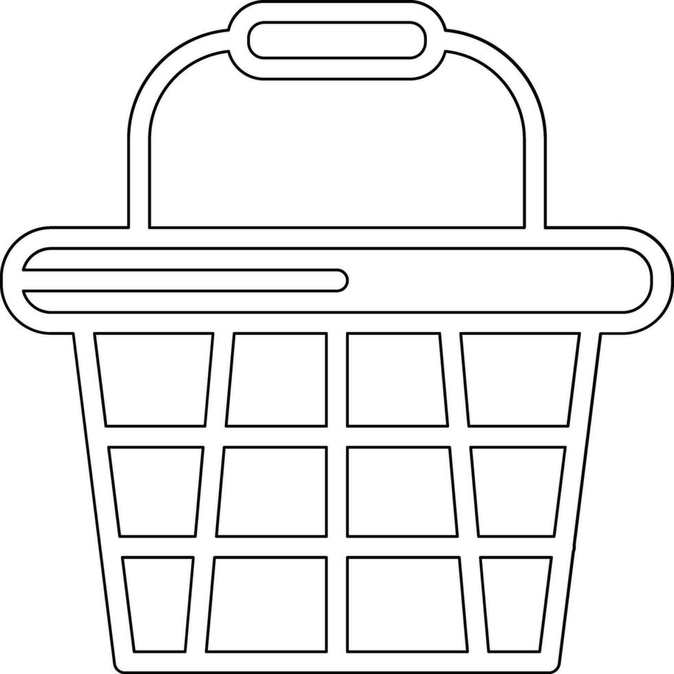 Shopping Basket Vector Icon
