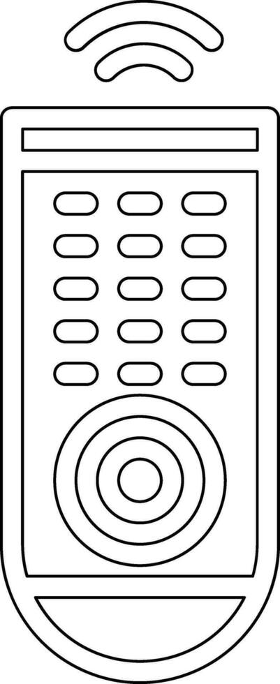 Smart Remote Control Vector Icon