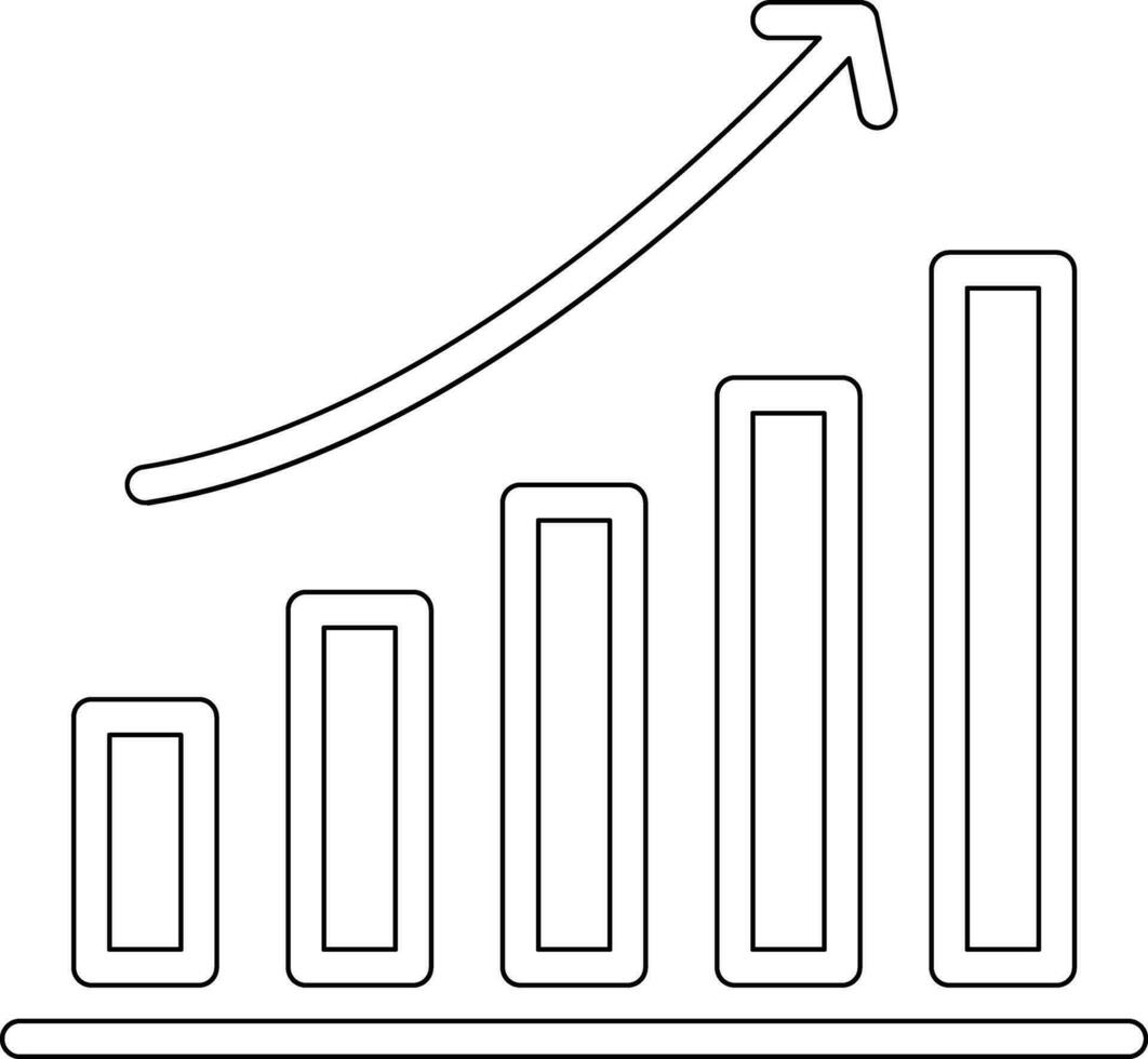 Growth Diagram Vector Icon