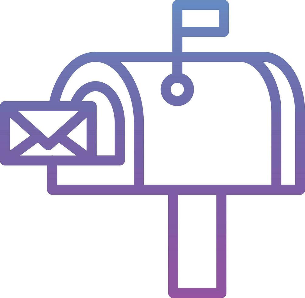 Mailbox Vector Icon