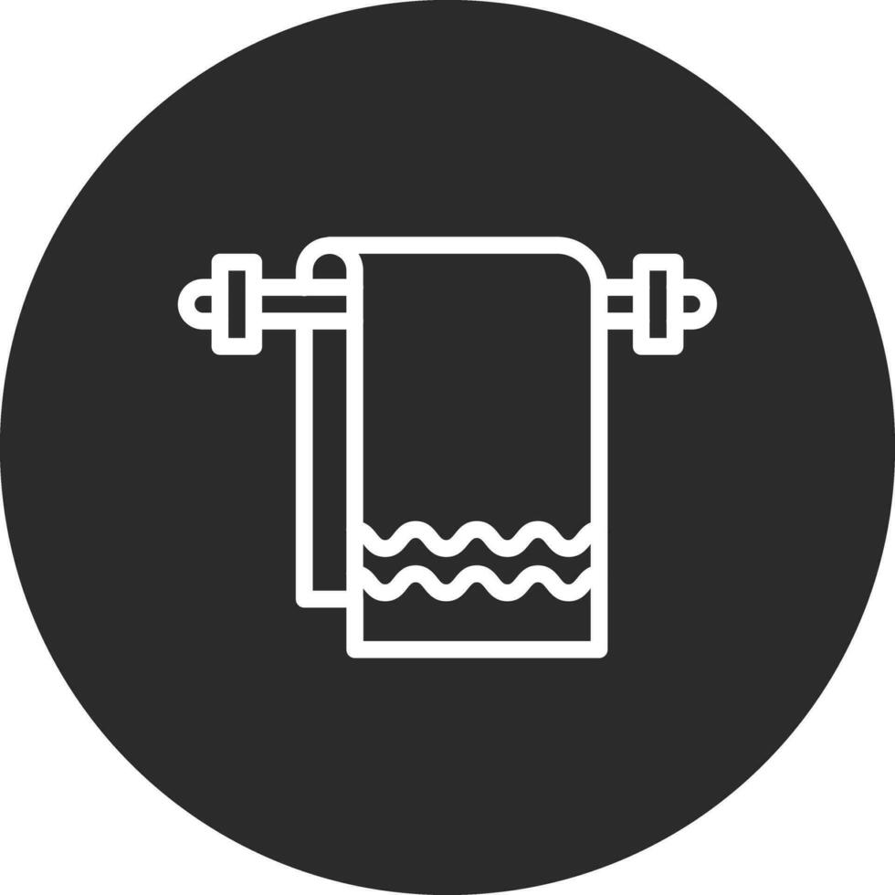 Towel Hanger Vector Icon