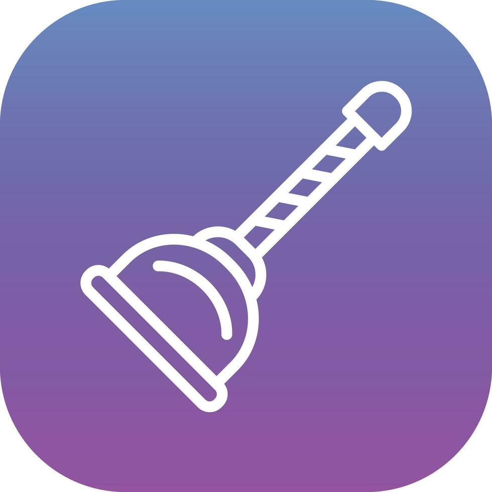 Plunger Vector Icon