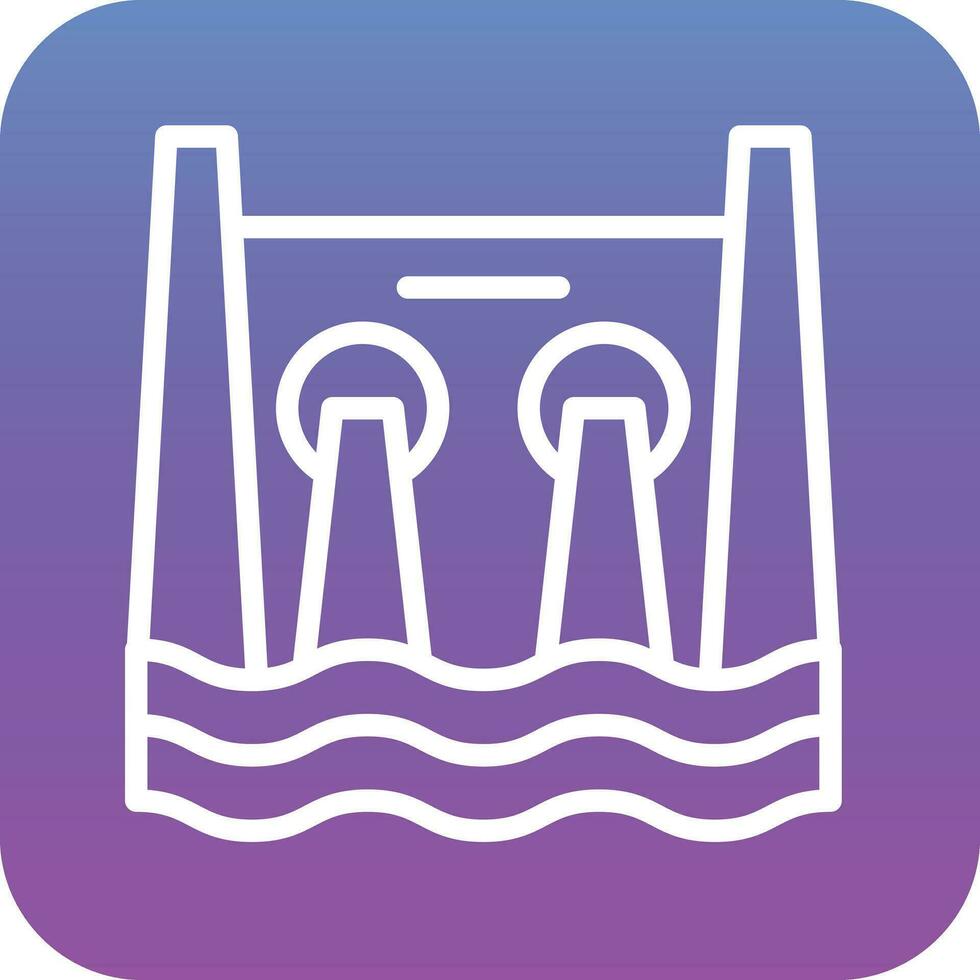 Hydro Power Vector Icon