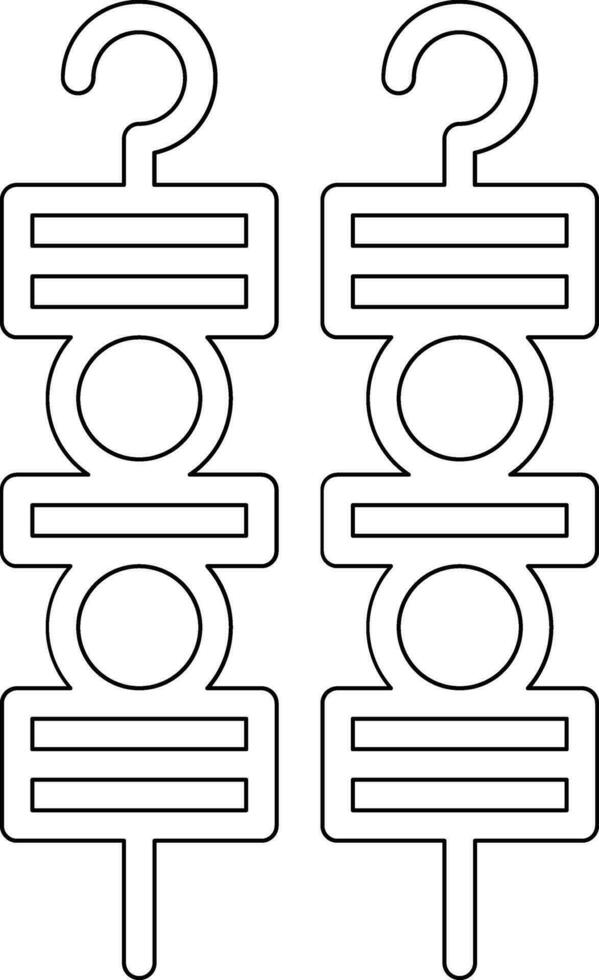 Kebab Vector Icon