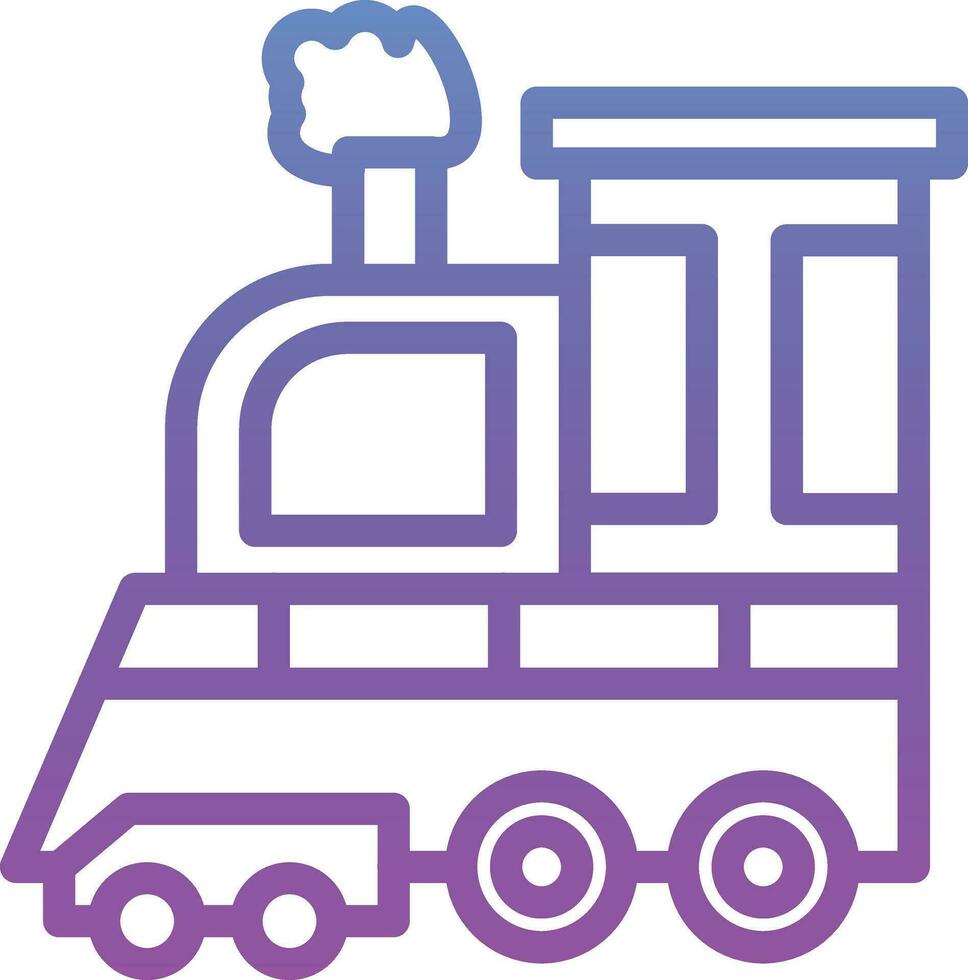 Steam Train Vector Icon