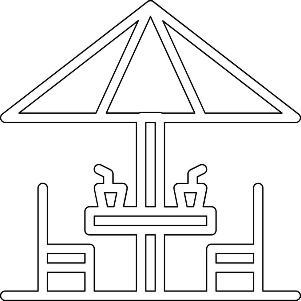 Terrace Vector Icon