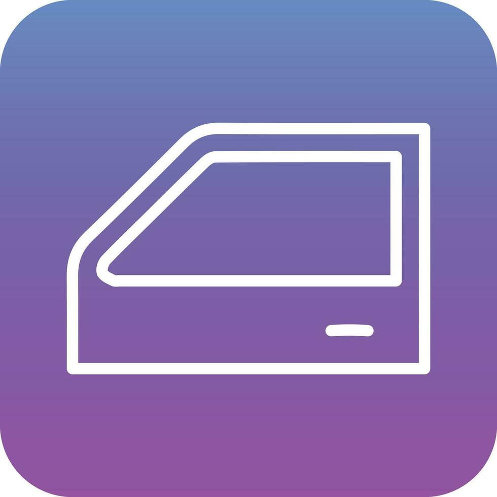 Car Door Vector Icon
