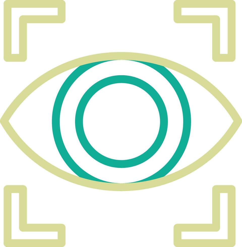 Eye Scanner Vector Icon