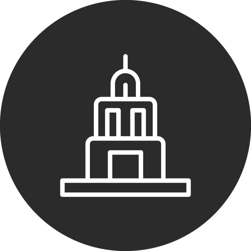 Old Building Vector Icon